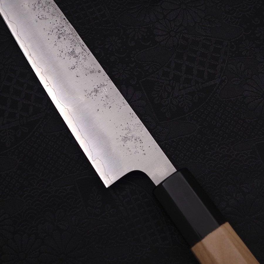Sujihiki Silver Steel #3 Nashiji Büffelhorn und Magnolienholz Griff 240mm - Image 3