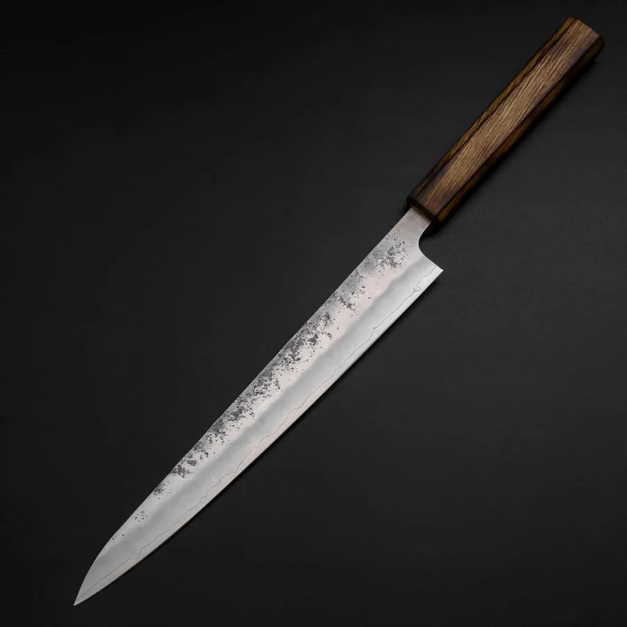 Sujihiki Silver Steel #3 Nashiji Sumi Urushi Griff 240mm - Image 2