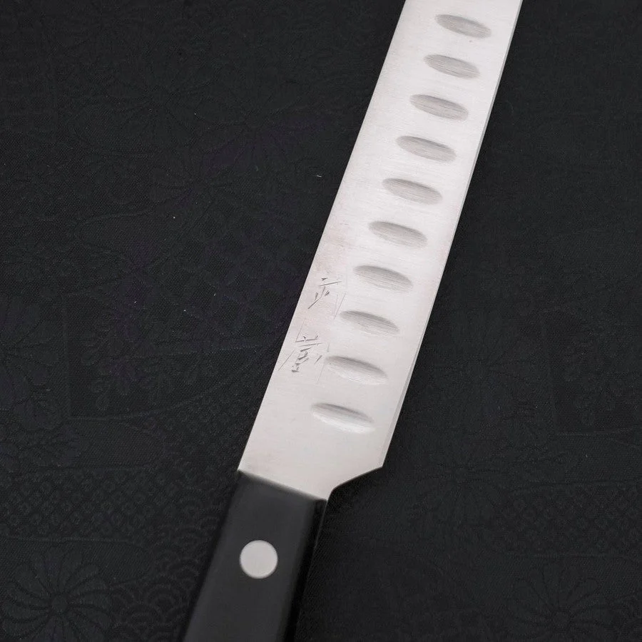 Sujihiki Silver Steel #3 Poliert Schwarzer Westlicher Griff 210mm - Image 3