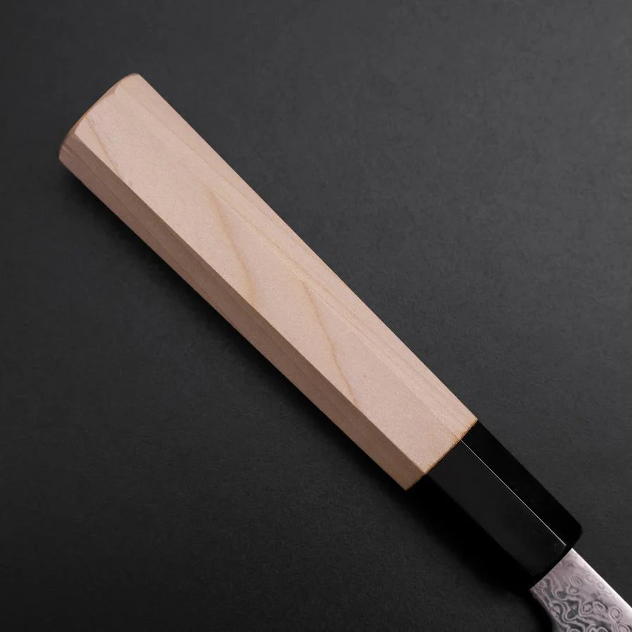 Sujihiki SLD Damast Büffelhorn und Magnolienholz Griff 240mm - Image 6