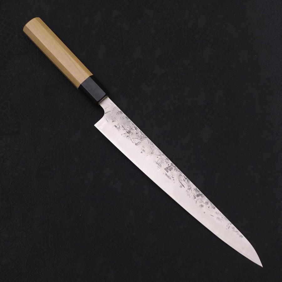 Sujihiki SLD Nashiji Washi Büffelhorn und Magnolienholz Griff 240mm