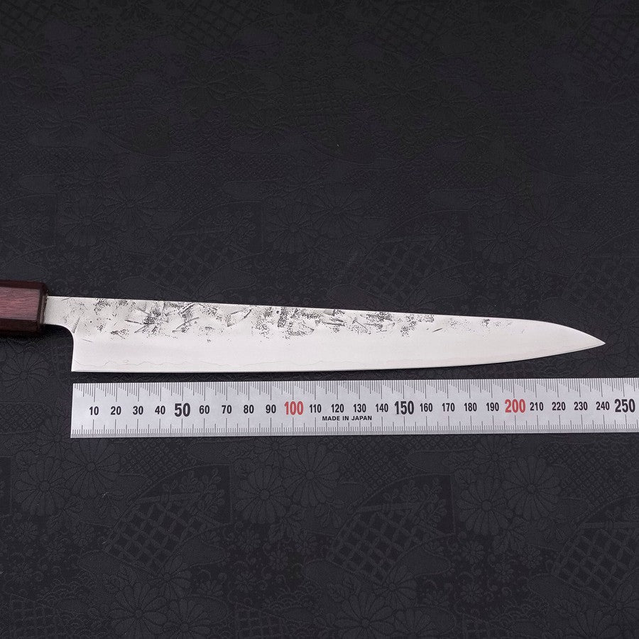 Sujihiki SLD Nashiji Washi Lila Urushi Griff 240mm - Image 7