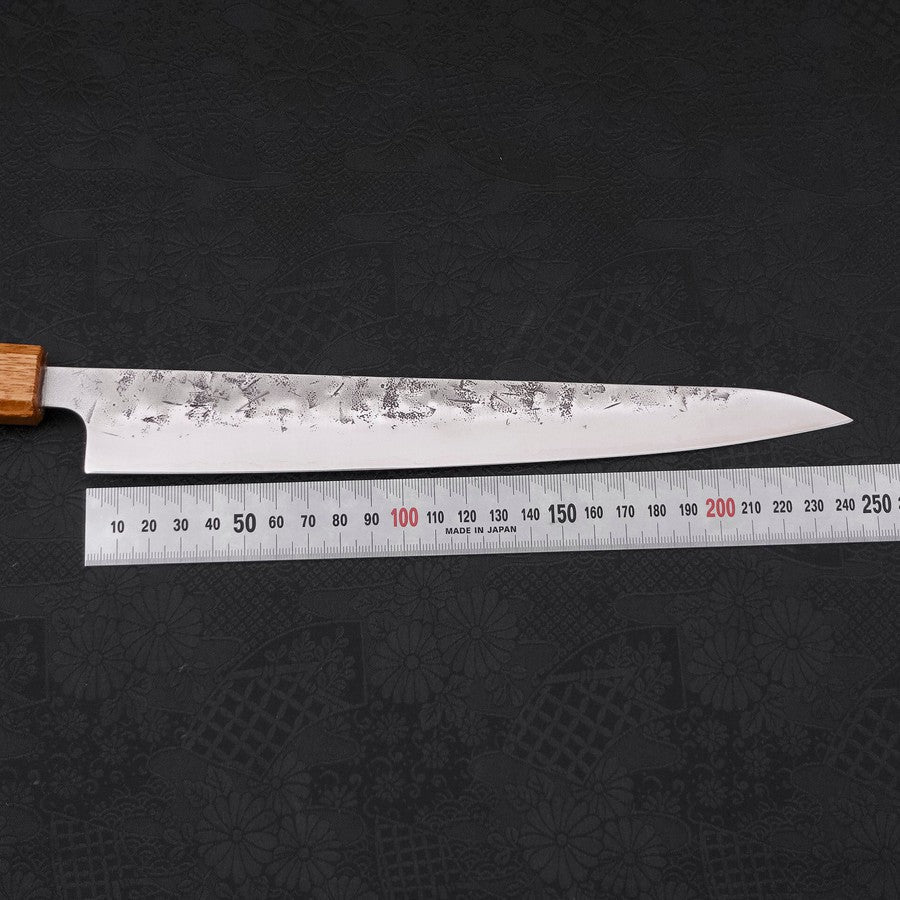 Sujihiki SLD Nashiji Washi Yaki Urushi Griff 240mm - Image 7