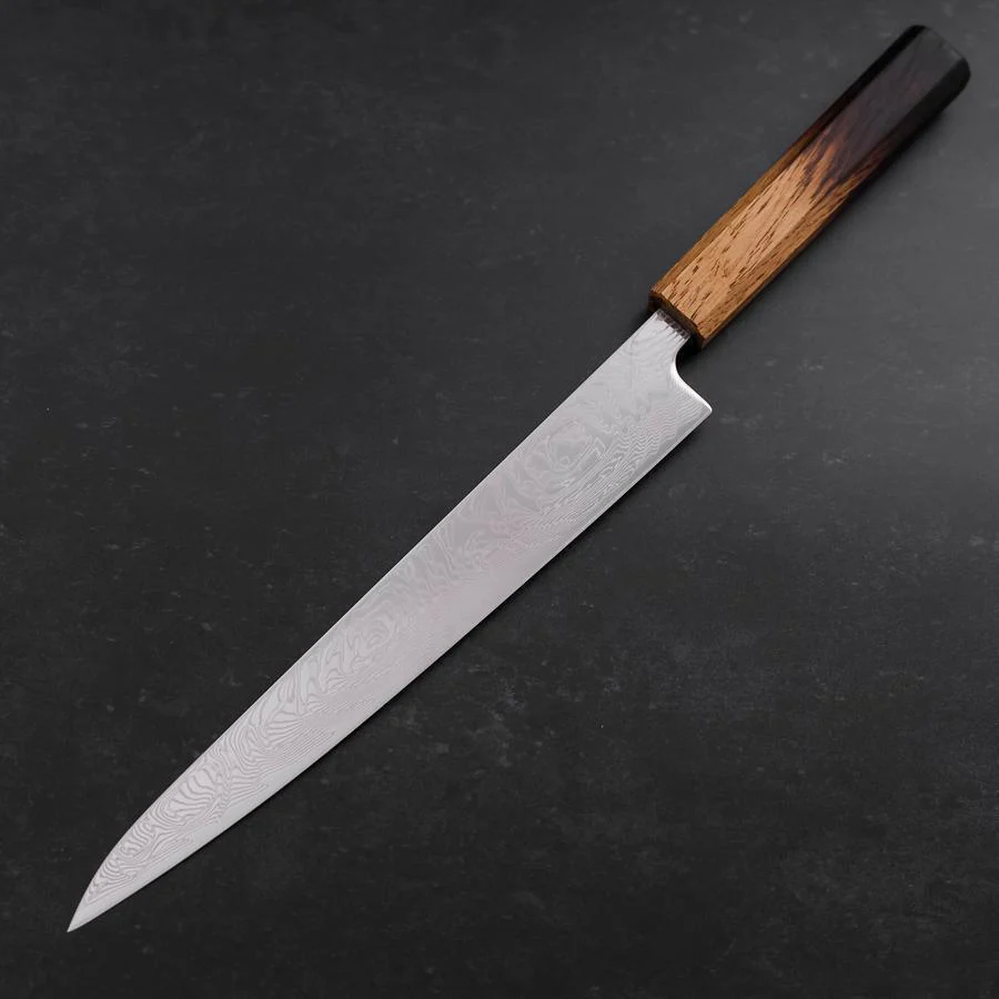 Sujihiki SLD Wellen Damast Yaki Urushi Griff 240mm - Image 2
