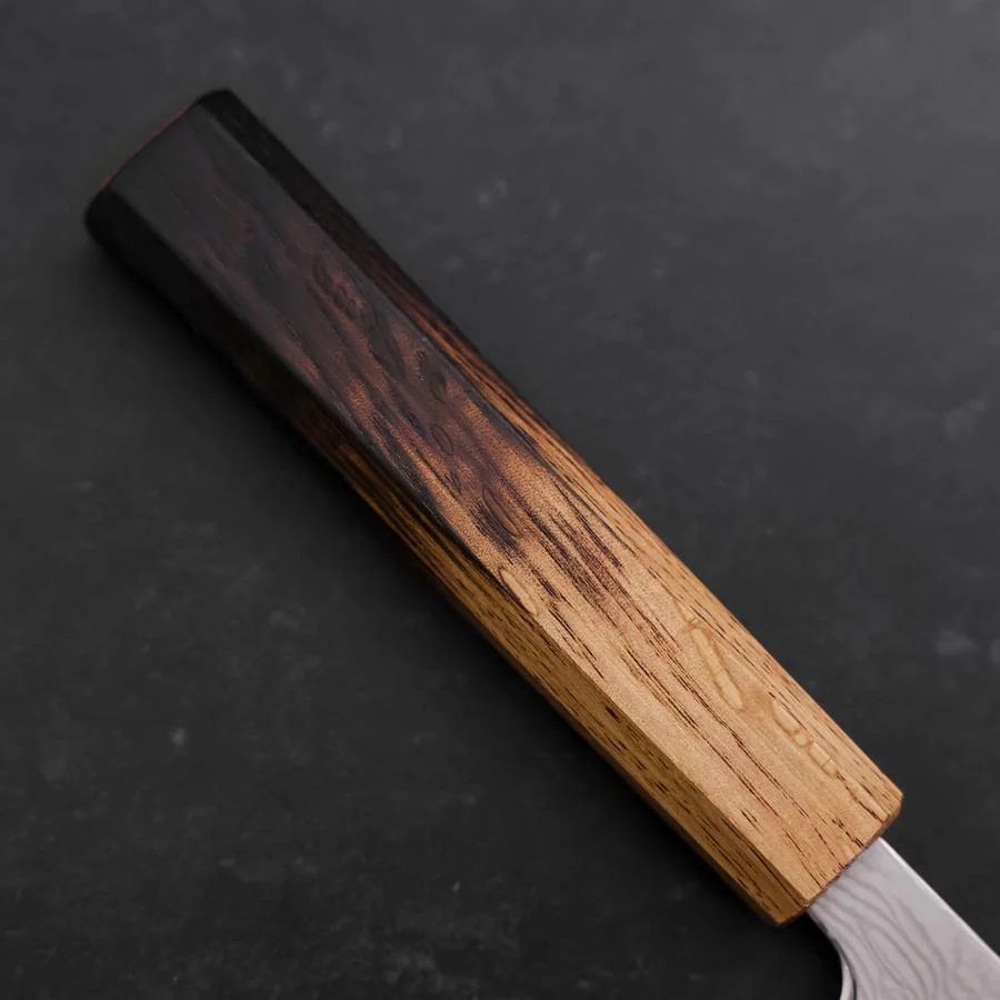 Sujihiki SLD Wellen Damast Yaki Urushi Griff 240mm - Image 6