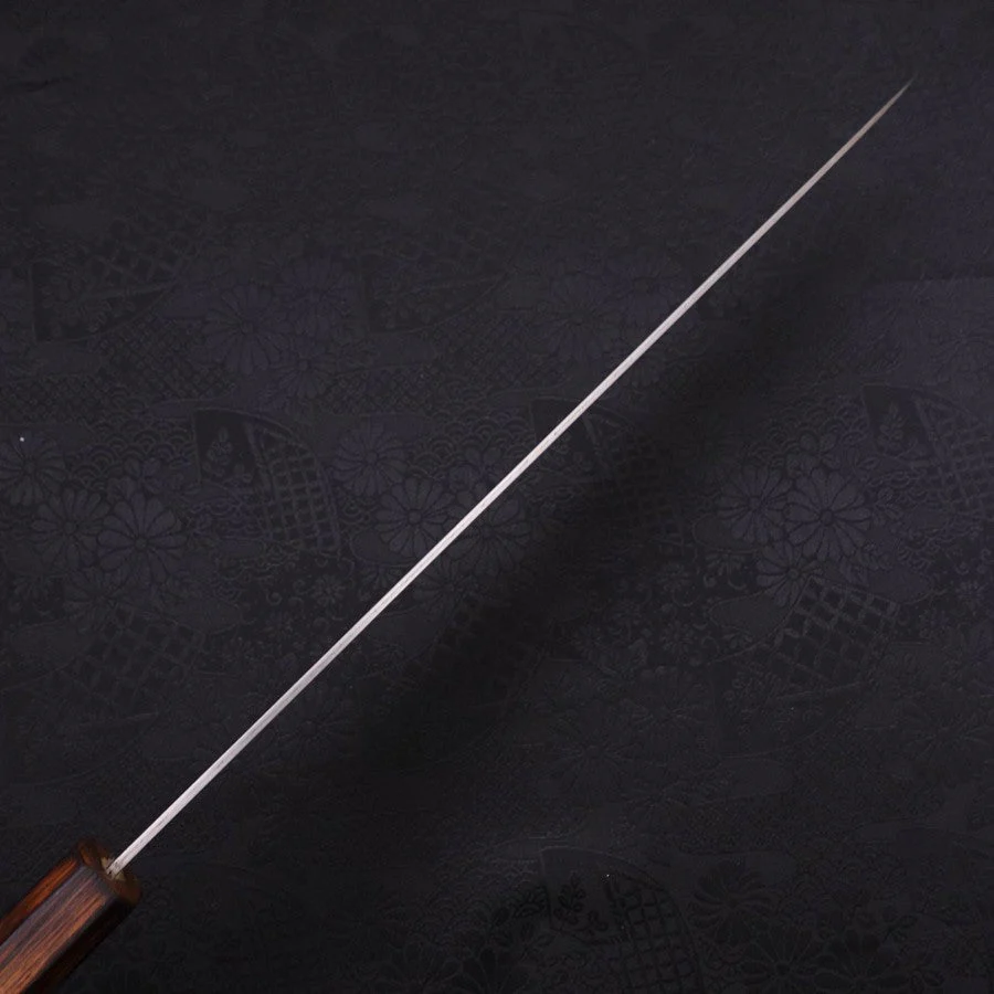 Sujihiki Aogami-Super Edelstahlummantelung Poliert Sumi Urushi Griff 270mm - Image 5