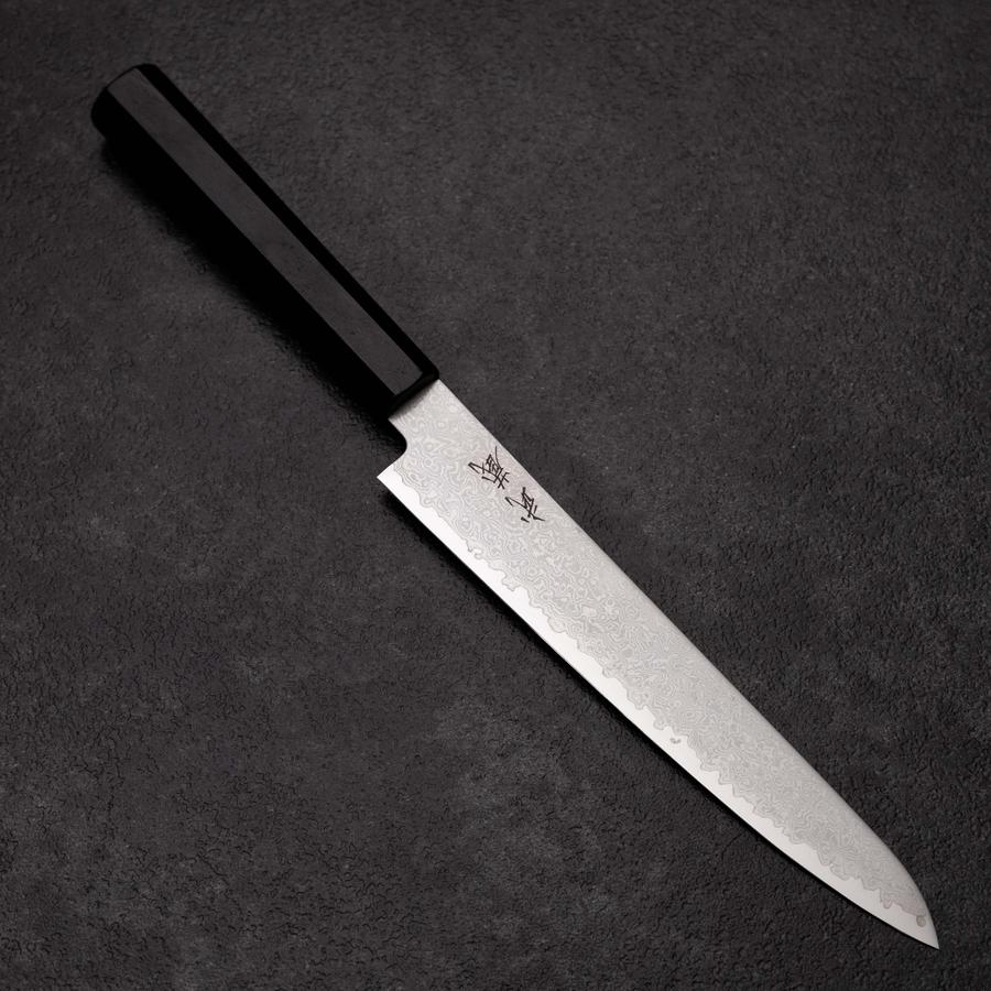 Sujihiki VG-10 Damast Ebenholz Griff 180mm