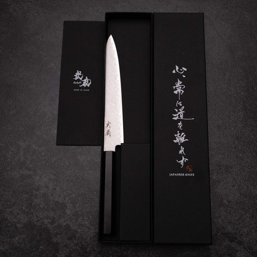 Sujihiki VG-10 Damast Ebenholz Griff 180mm - Image 8