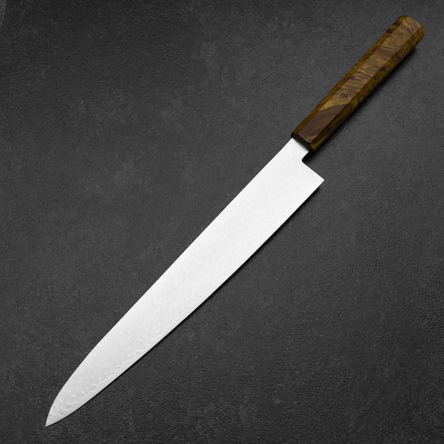 Sujihiki VG-10 Damast Gelb-Brauner Birkenholz Griff 270mm - Image 2