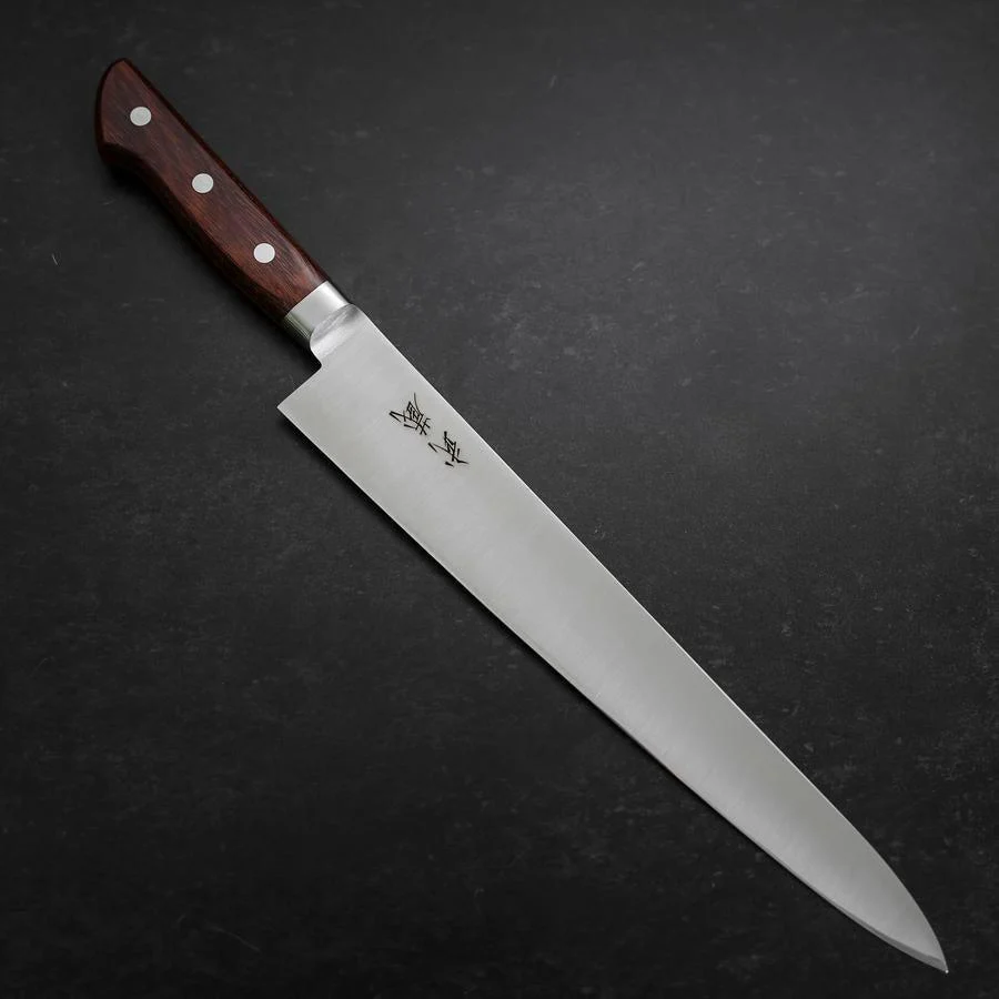 Sujihiki VG-10 Poliert Westlicher Mahagoni Griff 270mm
