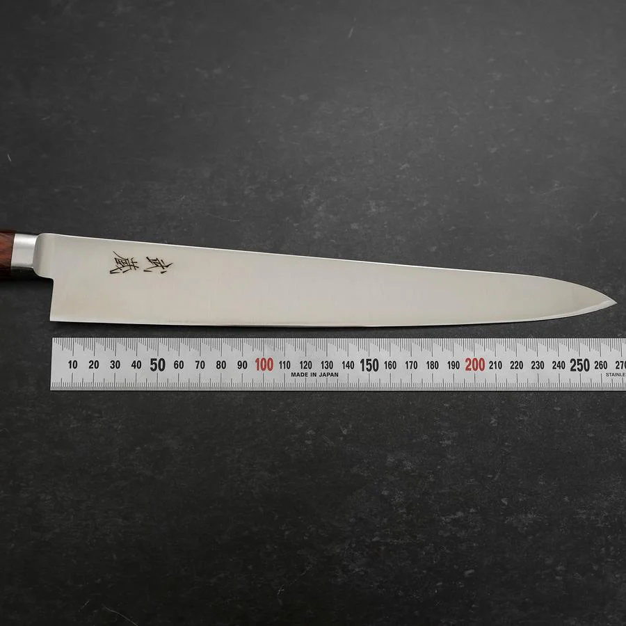 Sujihiki VG-10 Poliert Westlicher Mahagoni Griff 270mm - Image 7