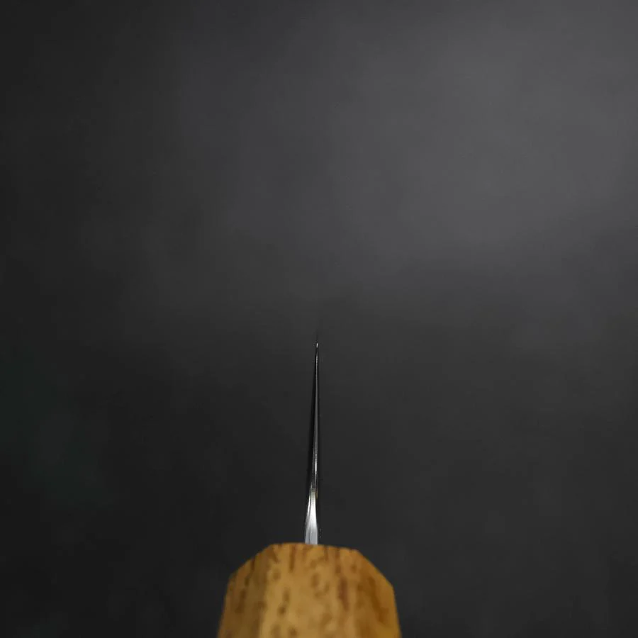 Sujihiki VG-10 Tsuchime Damast Yaki Urushi Griff 240mm - Image 4