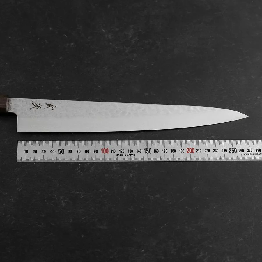Sujihiki VG-10 Tsuchime Damast Eschenholz Griff 270mm - Image 7
