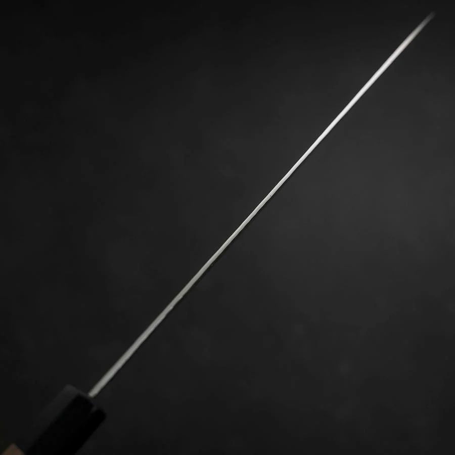 Sujihiki VG-10 Tsuchime Damast Walnussholz Griff 240mm - Image 5