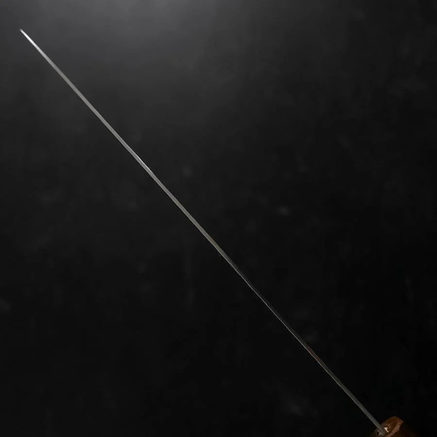 Sujihiki VG-10 Tsuchime Damast Yaki Urushi Griff 240mm - Image 5