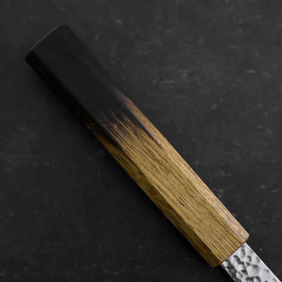 Sujihiki VG-10 Tsuchime Damast Yaki Urushi Griff 240mm - Image 6