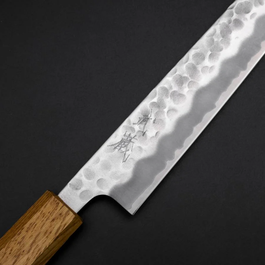 Sujihiki White Steel #2 Tsuchime Yaki Urushi Griff 240mm - Image 3