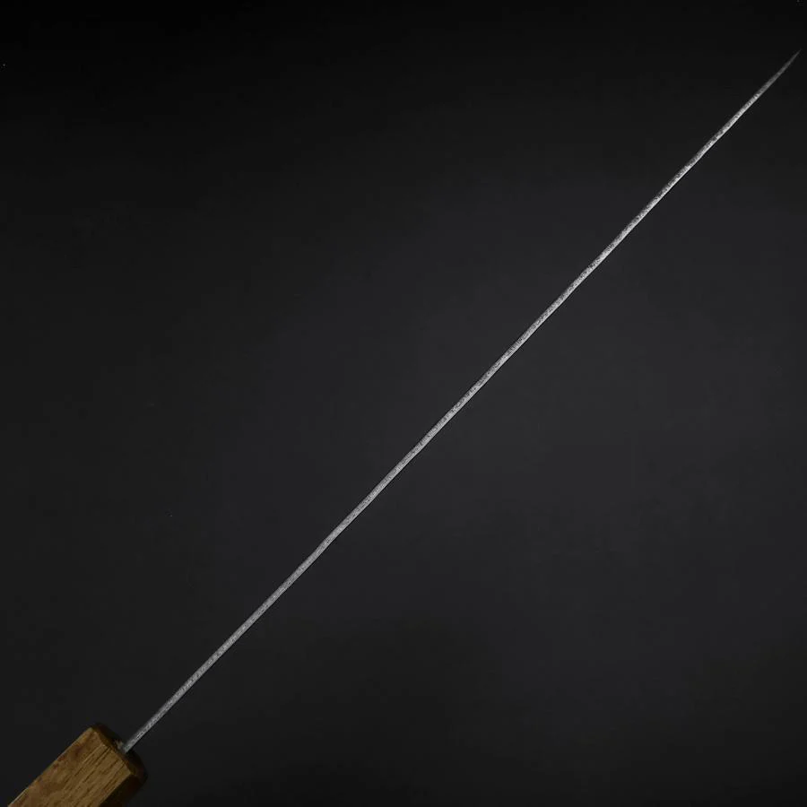 Sujihiki White Steel #2 Tsuchime Yaki Urushi Griff 240mm - Image 5
