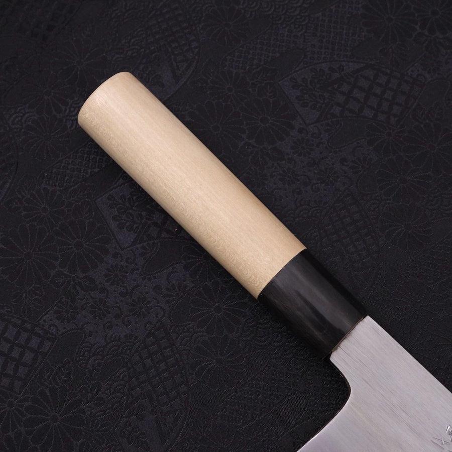 Sushikiri White Steel #2 Kasumi Büffelhorn und Magnolienholz Griff 240mm - Image 4