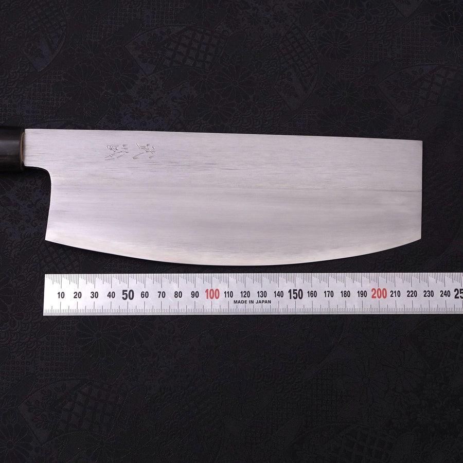 Sushikiri White Steel #2 Kasumi Büffelhorn und Magnolienholz Griff 240mm - Image 7