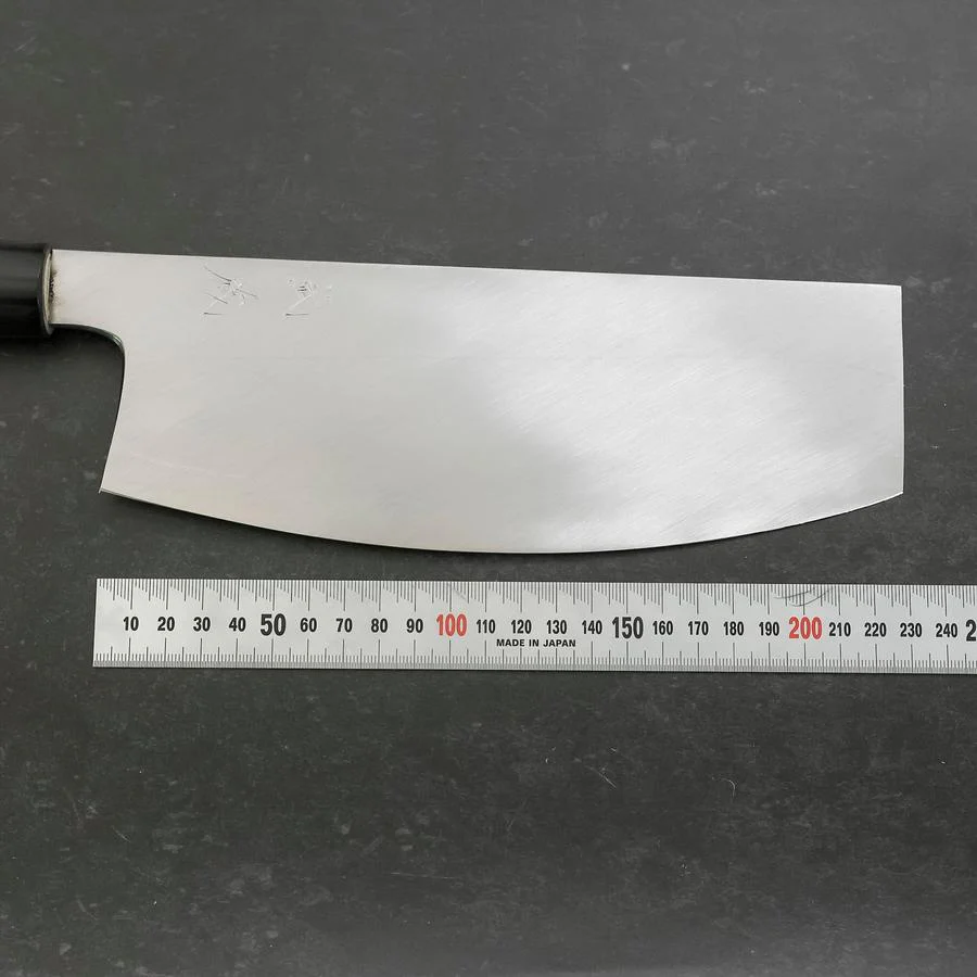 Sushikiri White Steel #2 Hon-Kasumi Büffelhorn und Magnolienholz Griff 240mm - Image 7