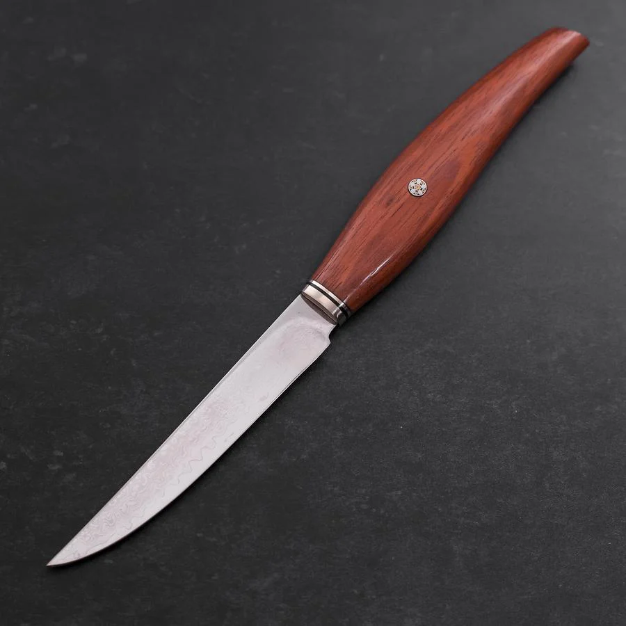 Steakmesser VG-10 Damast Anden Teakholz Griff 115mm - Image 2