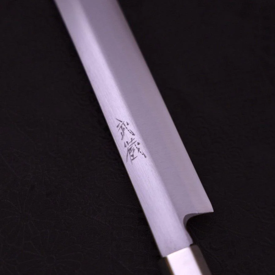 Takohiki White Steel #1 Walnuss Griff 300mm - Image 3