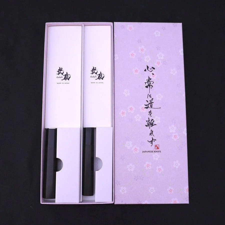 Traditionelle Washi Messer-Set Geschenk-Box - Sakura - Image 5