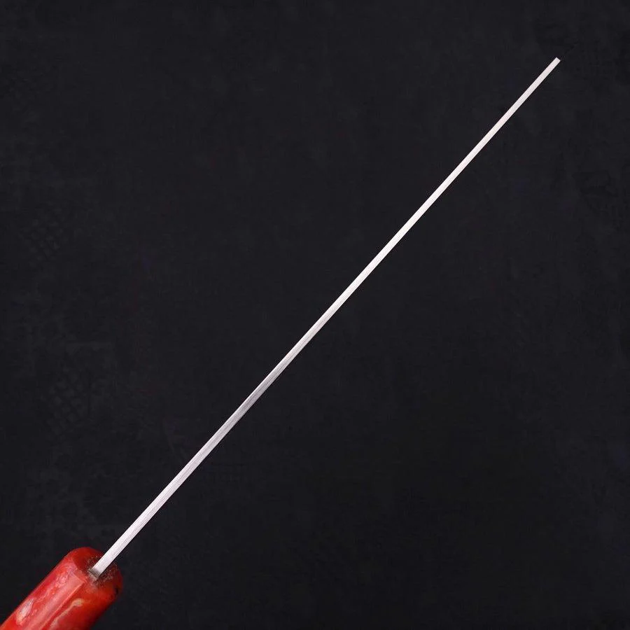 Tsushima Messer Kiritsuke VG-10 Damast Roter Ozeanplastik Griff 210mm - Image 5