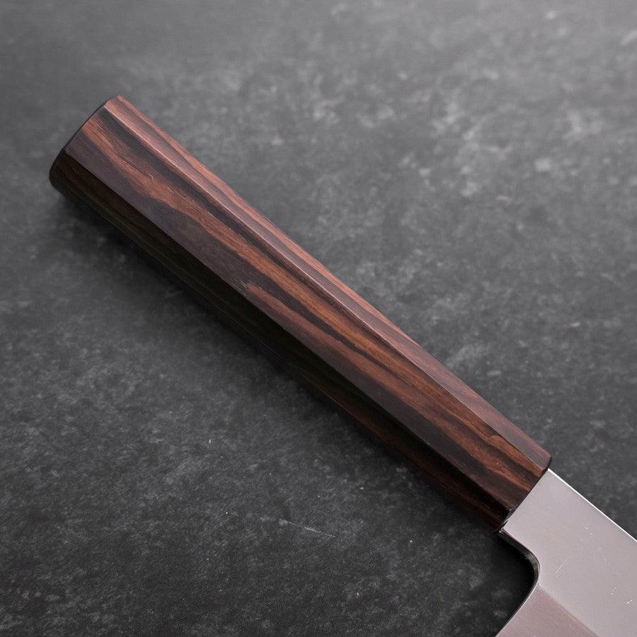 Usuba(Kanto) Honyaki Silver Steel #3 Kagami Ebenholz Griff 180mm - Image 6