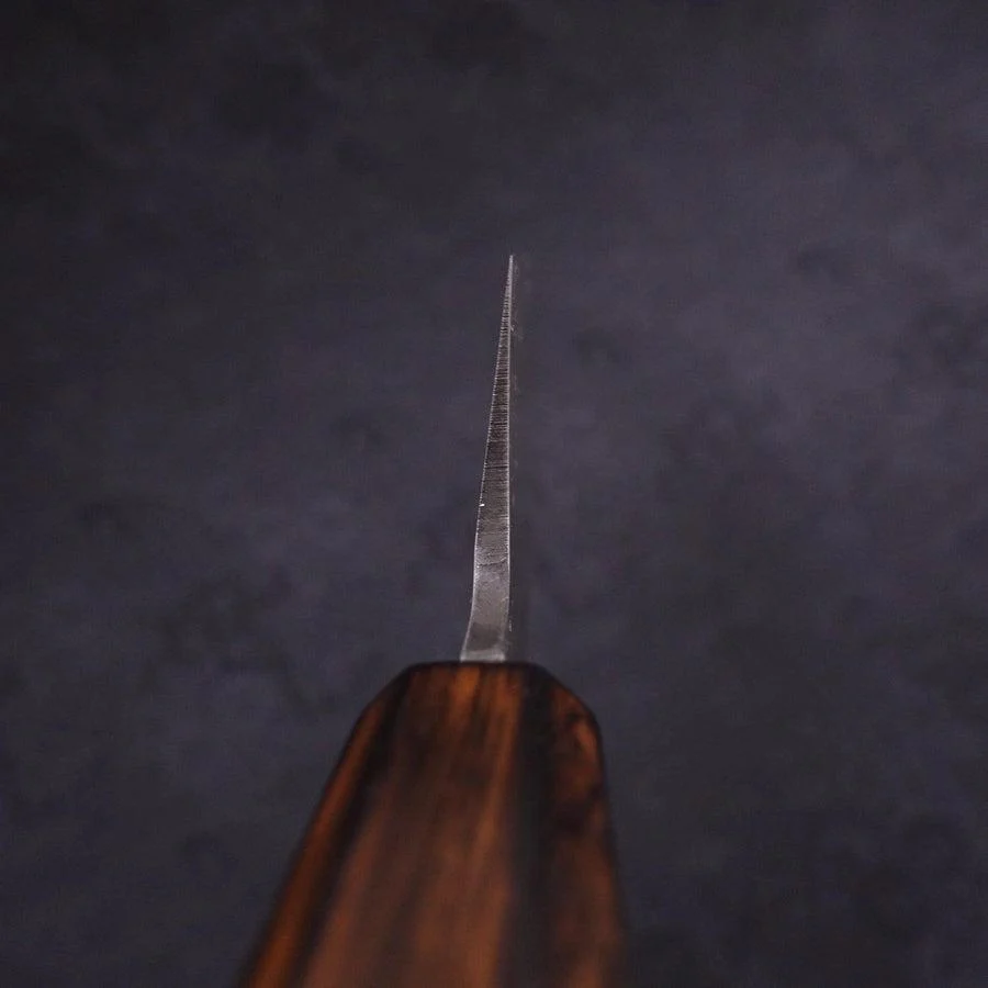 Usuba(Kanto-Stil) Blue Steel #2 Kasumi Sumi Urushi Griff 210mm - Image 4