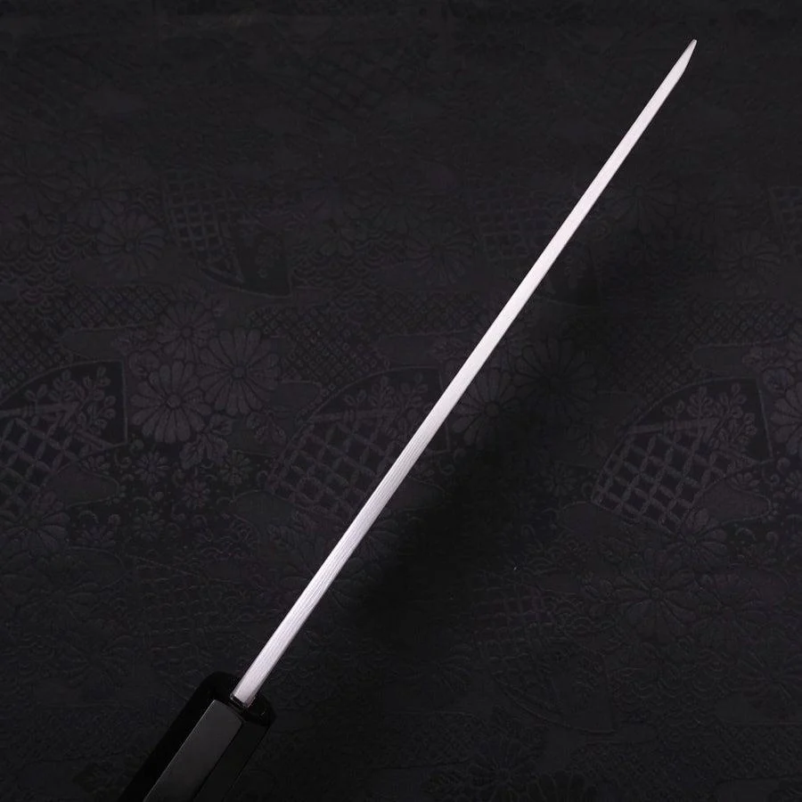 Usuba(Kanto-Stil) Blue Steel #2 Suminagashi Büffelhorn und Ebenholz Griff 180mm - Image 5