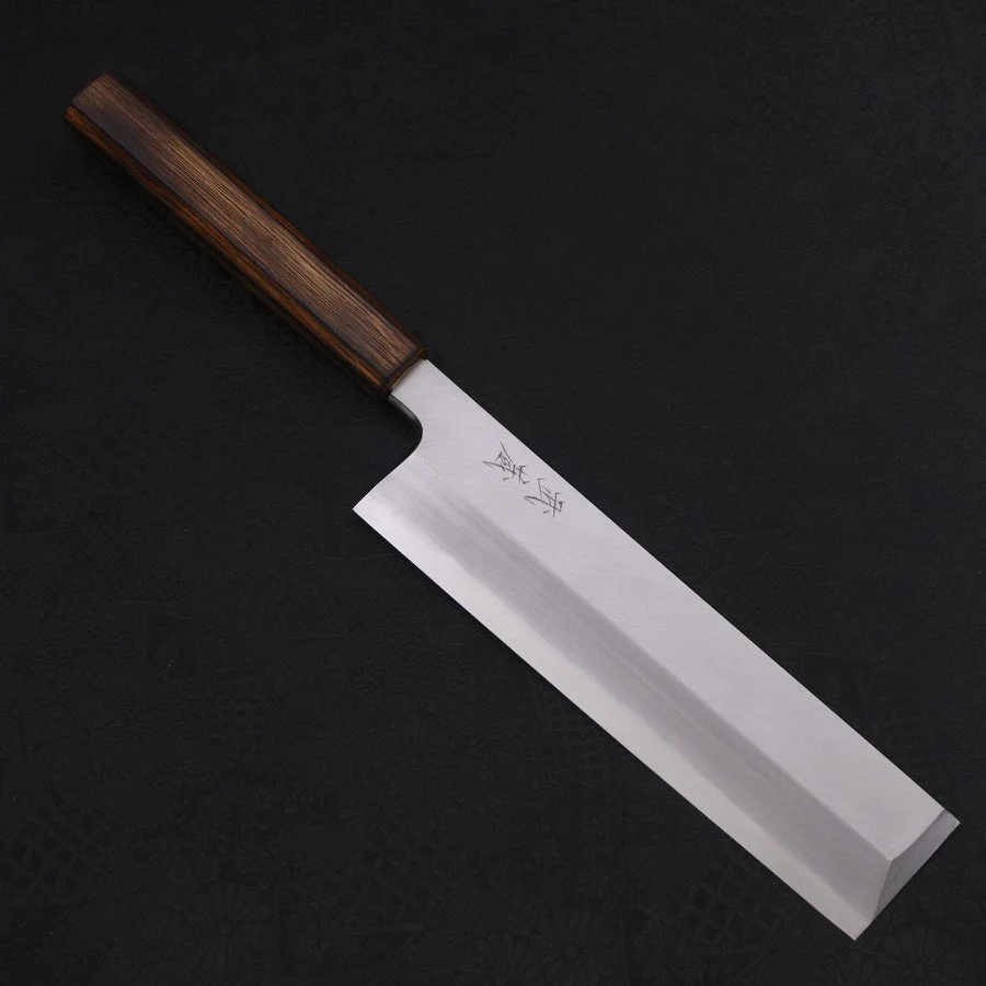 Usuba(Kanto-Stil) White Steel #2 Kasumi Sumi Urushi Griff 210mm