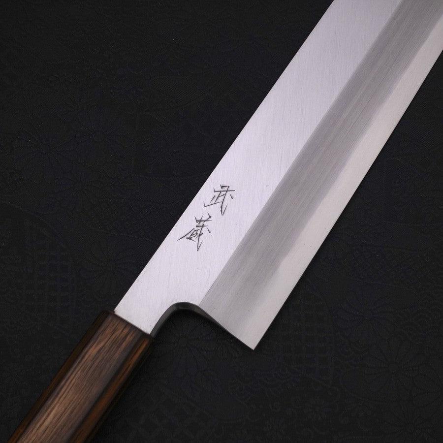 Usuba(Kanto-Stil) White Steel #2 Kasumi Sumi Urushi Griff 210mm - Image 3