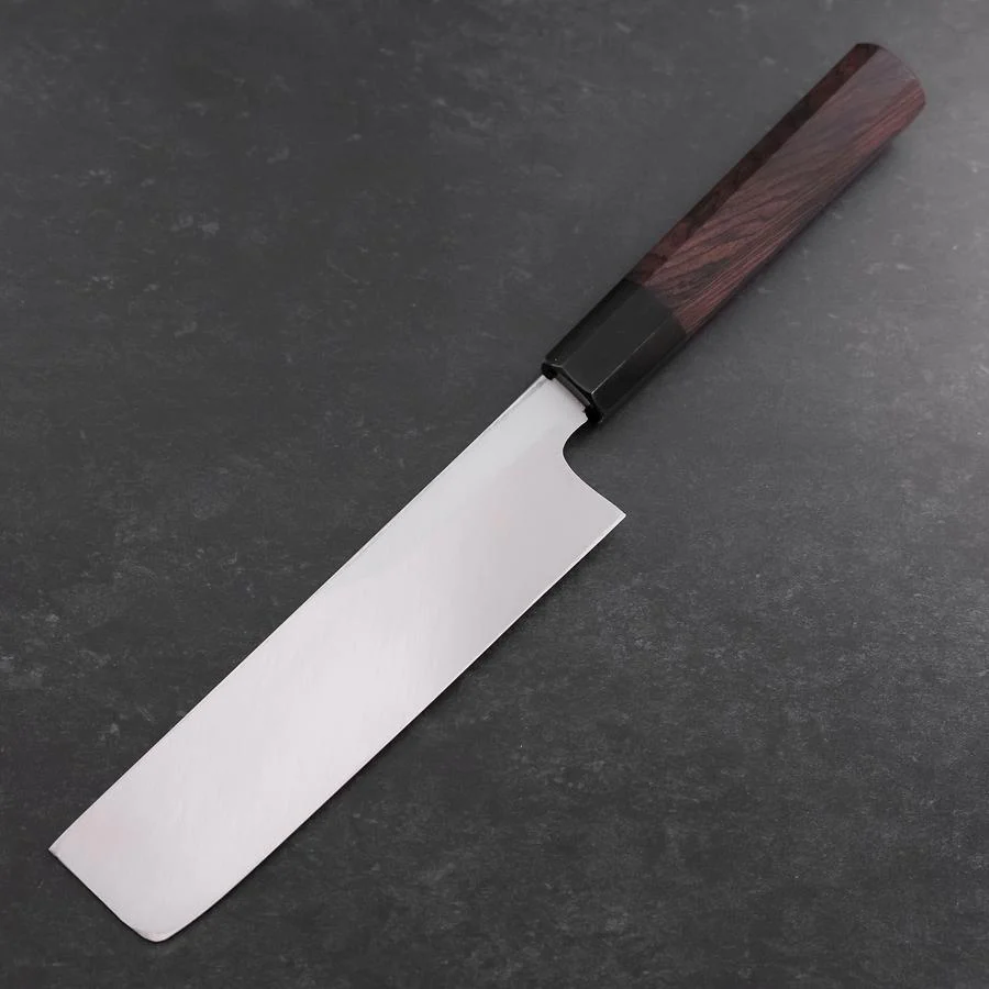 Usuba(Kanto) White Steel #2 Kasumi Büffelhorn und Ebenholz Griff 165mm - Image 2