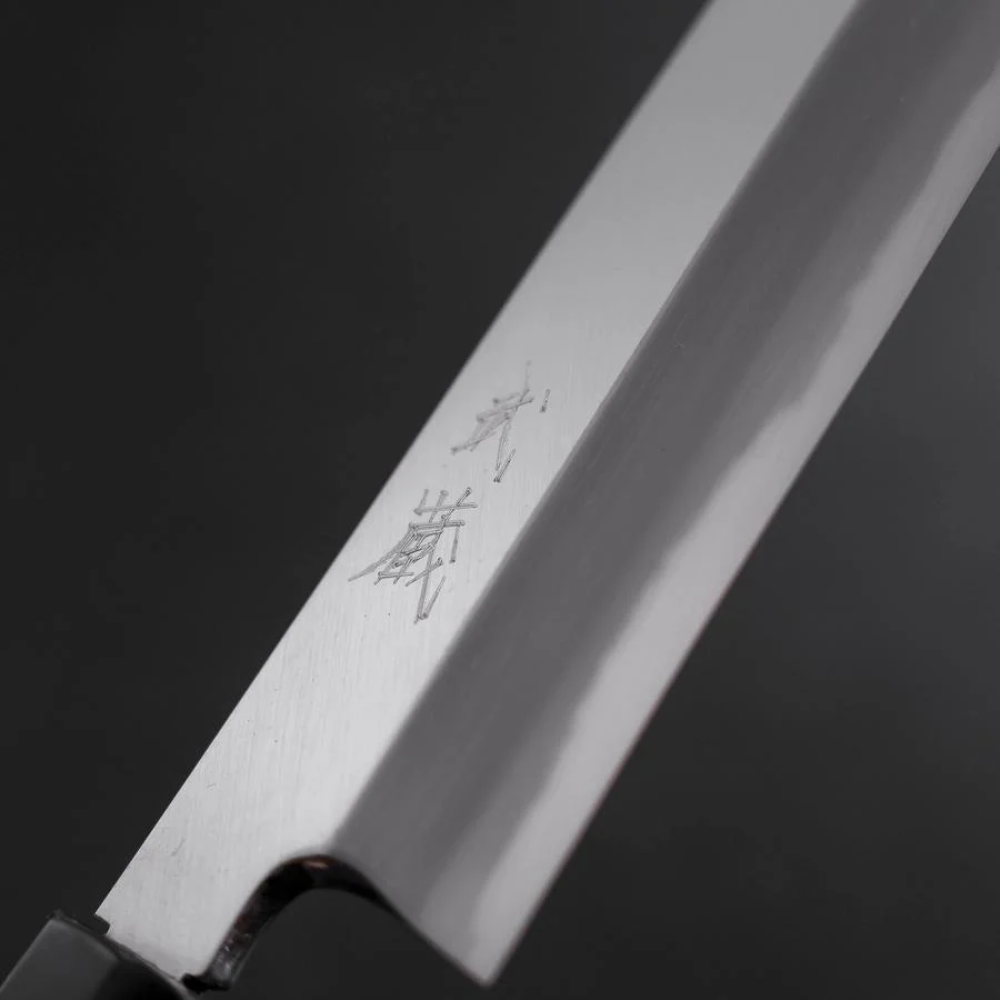 Usuba(Kanto) White Steel #2 Kasumi Büffelhorn und Ebenholz Griff 165mm - Image 3