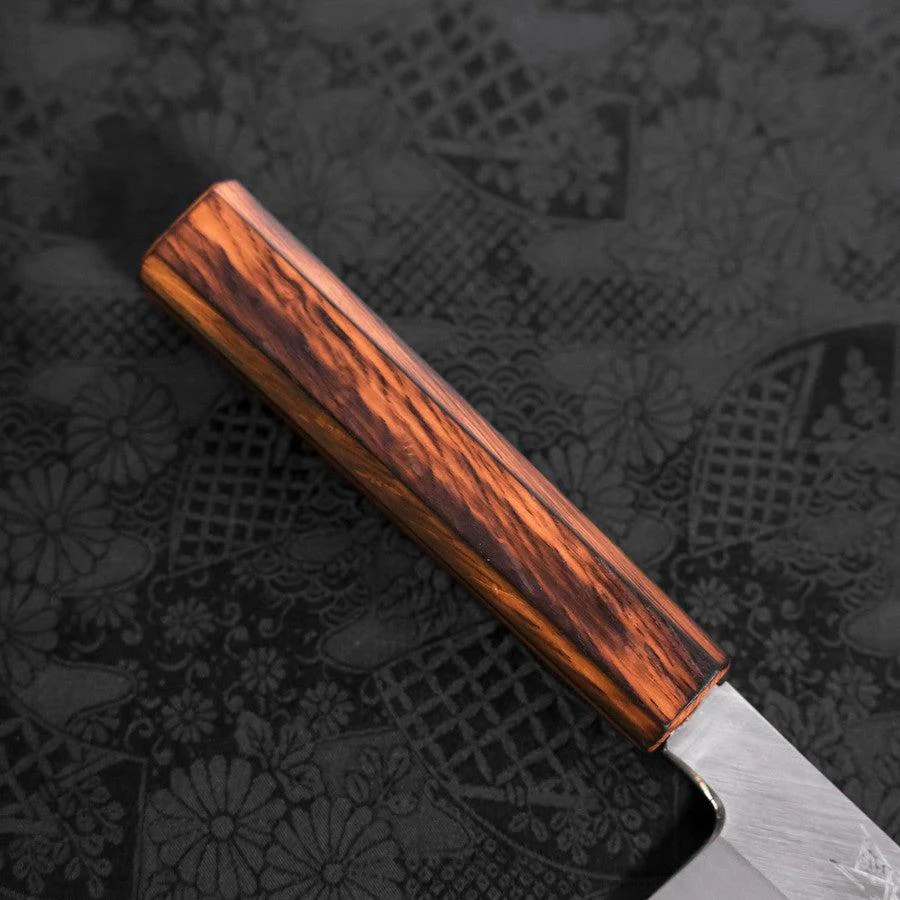 Usuba(Kanto) White Steel #2 Kasumi Sumi Urushi Griff 180mm - Image 6