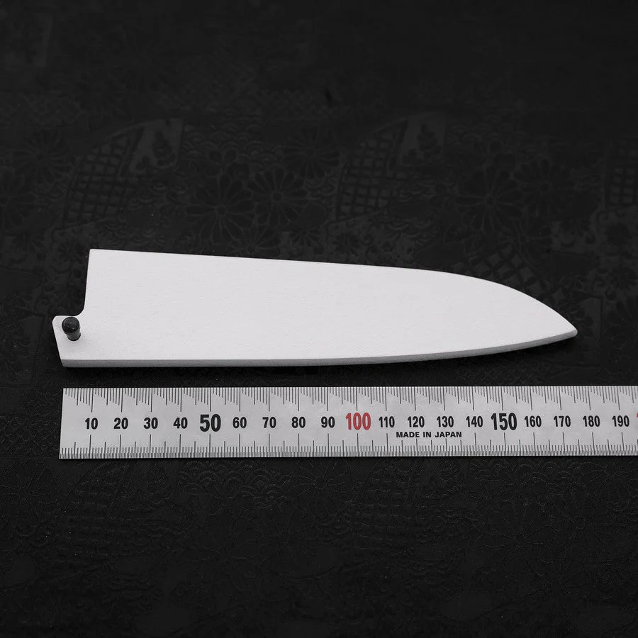 Weiße Ishime Saya für Westliches Petty mit Pin 135mm - Image 3