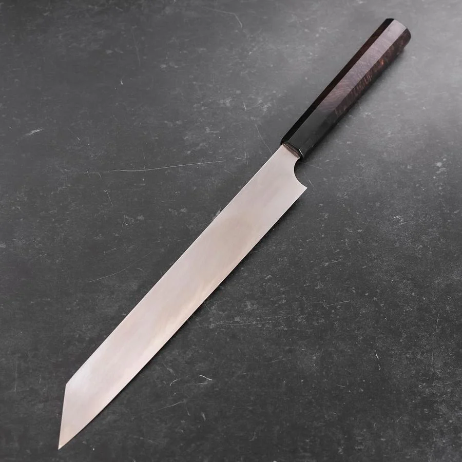 Yanagi Kiritsuke VG-10 Kasumi Büffelhorn und Ebenholz Griff 250mm - Image 2
