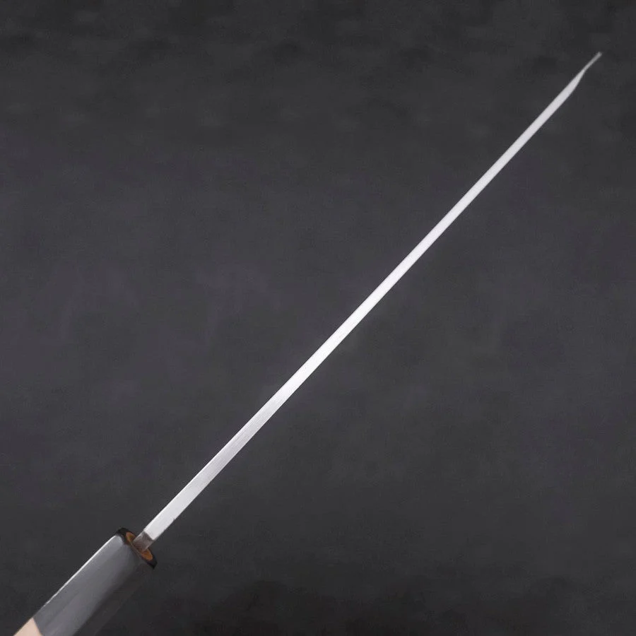 Yanagi Kiritsuke White Steel #2 Kasumi Büffelhorn Griff 270mm - Image 5