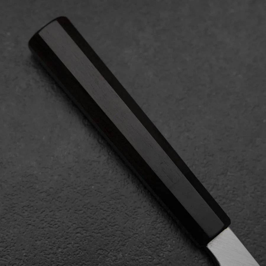 Yanagi Kiritsuke White Steel #2 Kasumi Büffelhorn und Ebenholz Griff 270mm - Image 6