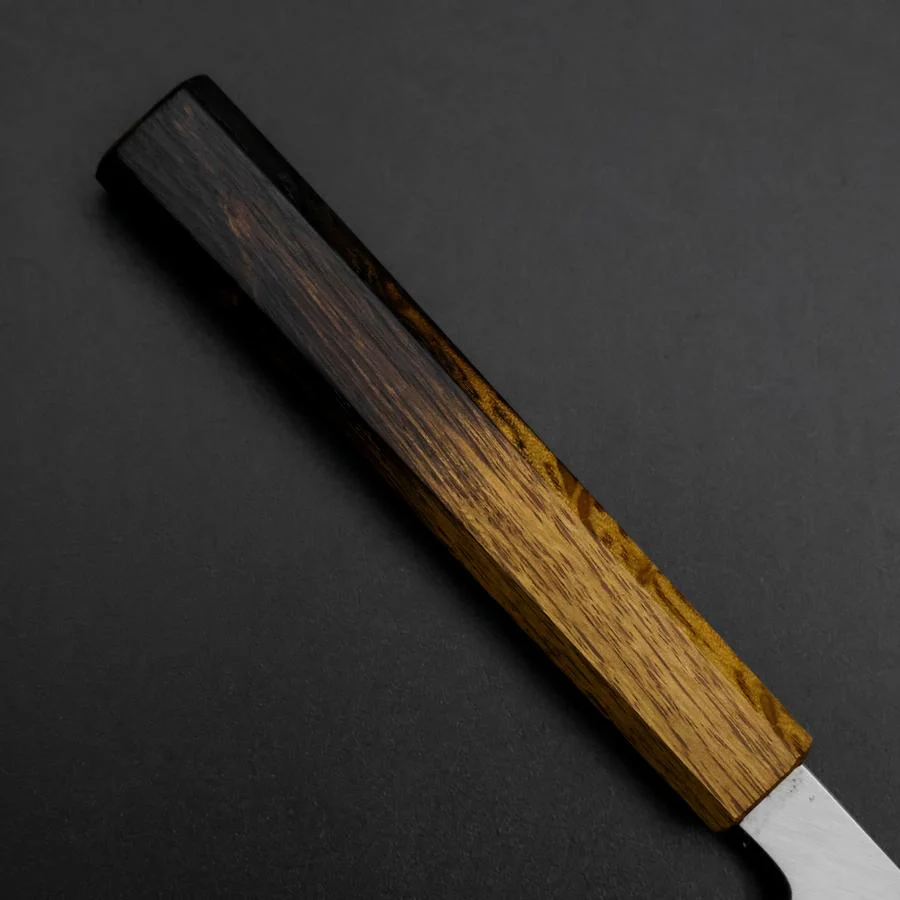 Yanagi Kiritsuke White Steel #2 Kasumi Yaki Urushi Griff 290mm - Image 6
