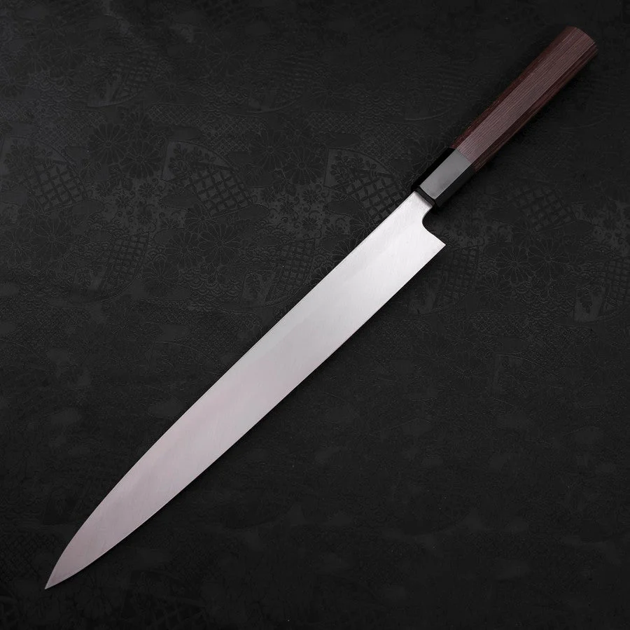 Yanagiba AUS-10 Poliert Büffelhorn und Wenge Griff 300mm - Image 2