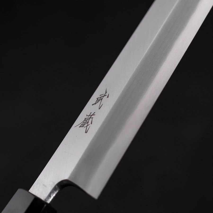 Yanagiba AUS-10 Poliert Büffelhorn und Wenge Griff 300mm - Image 3