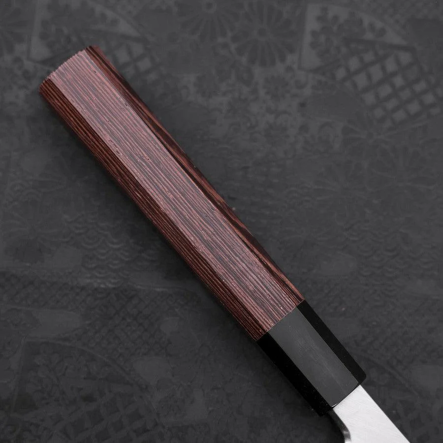 Yanagiba AUS-10 Poliert Büffelhorn und Wenge Griff 300mm - Image 6