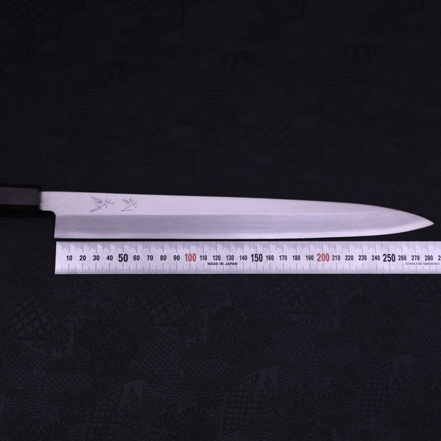 Yanagiba AUS-10 Poliert Ebenholz Griff 300mm - Image 7