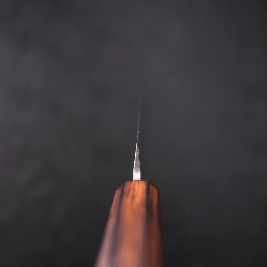 Yanagiba AUS-8 Poliert Sumi Urushi Griff 210mm - Image 4