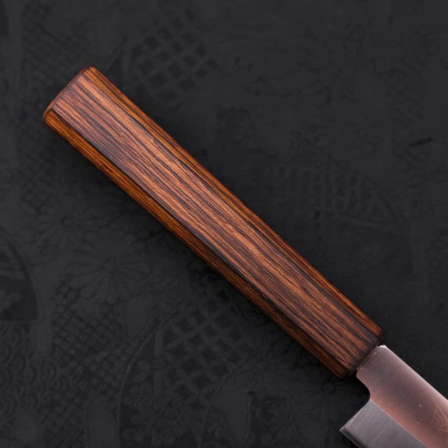 Yanagiba AUS-8 Poliert Sumi Urushi Griff 210mm - Image 6