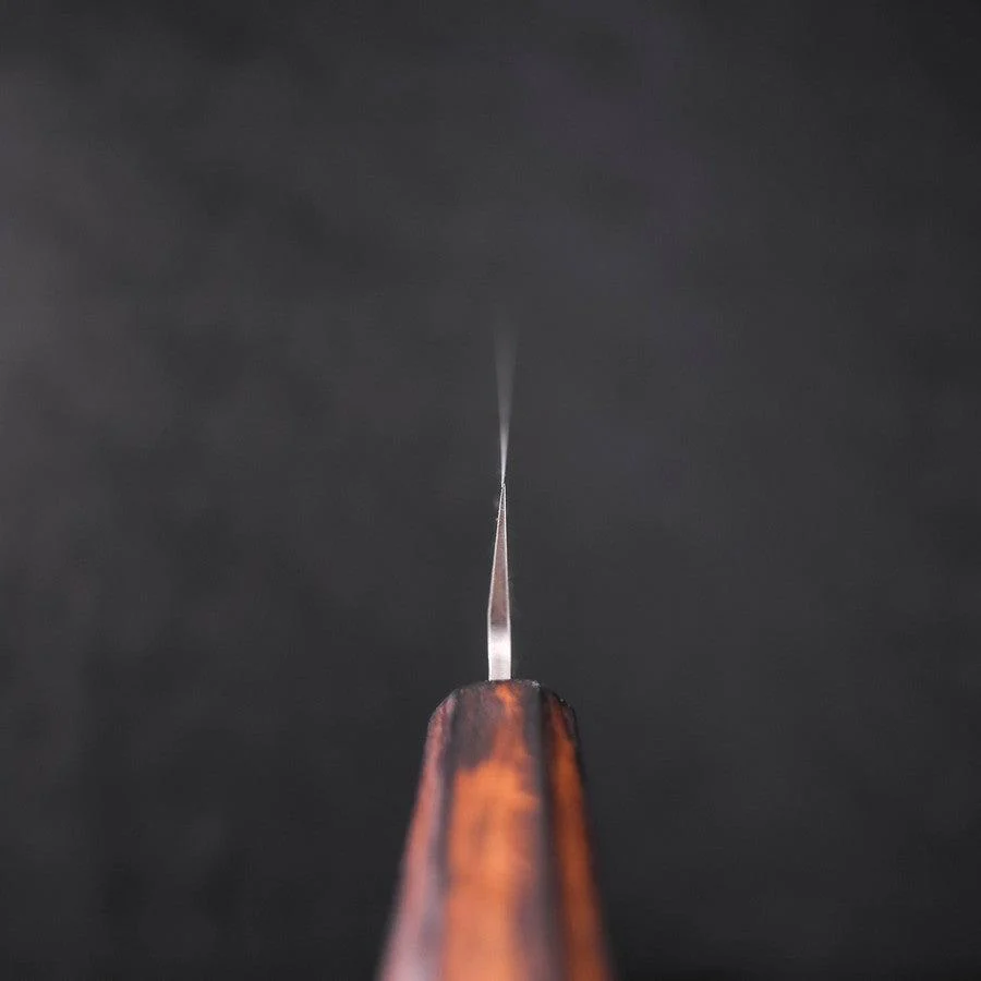 Yanagiba AUS-8 Poliert Sumi Urushi Griff 300mm - Image 4