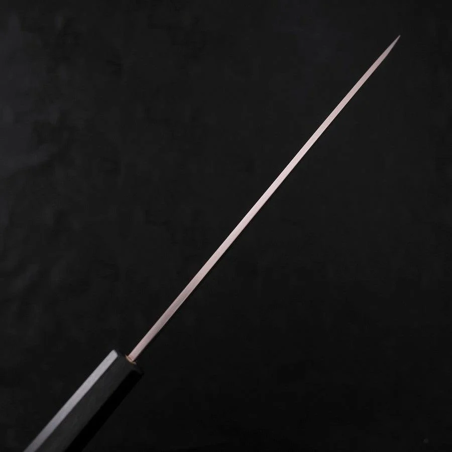 Yanagiba AUS-8 Poliert Dunkelblauer Urushi Griff 240mm - Image 5